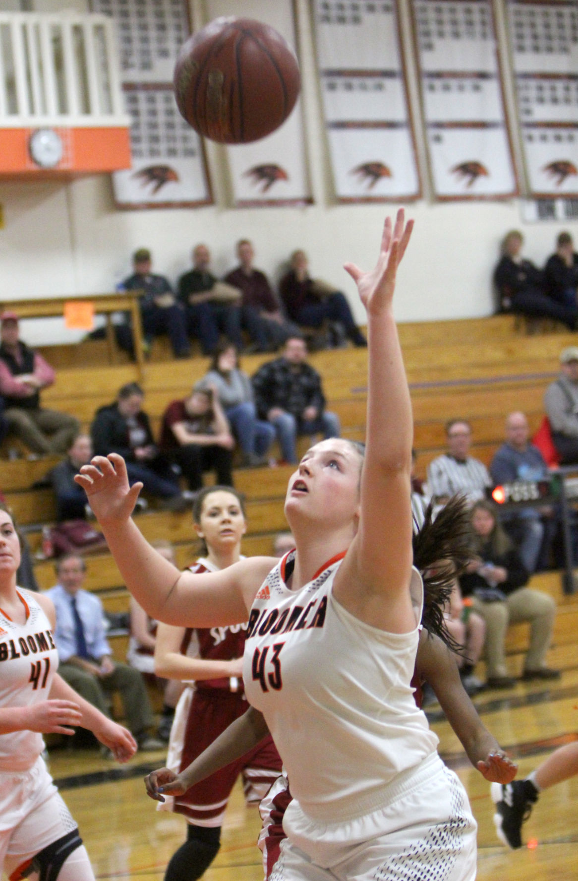 Spooner at Bloomer girls basketball 12-11-18